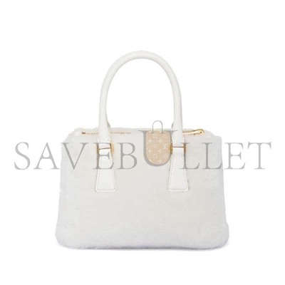 PRADA GALLERIA SHEARLING MINI BAG 1BA906 (20*14.5*9.5cm)